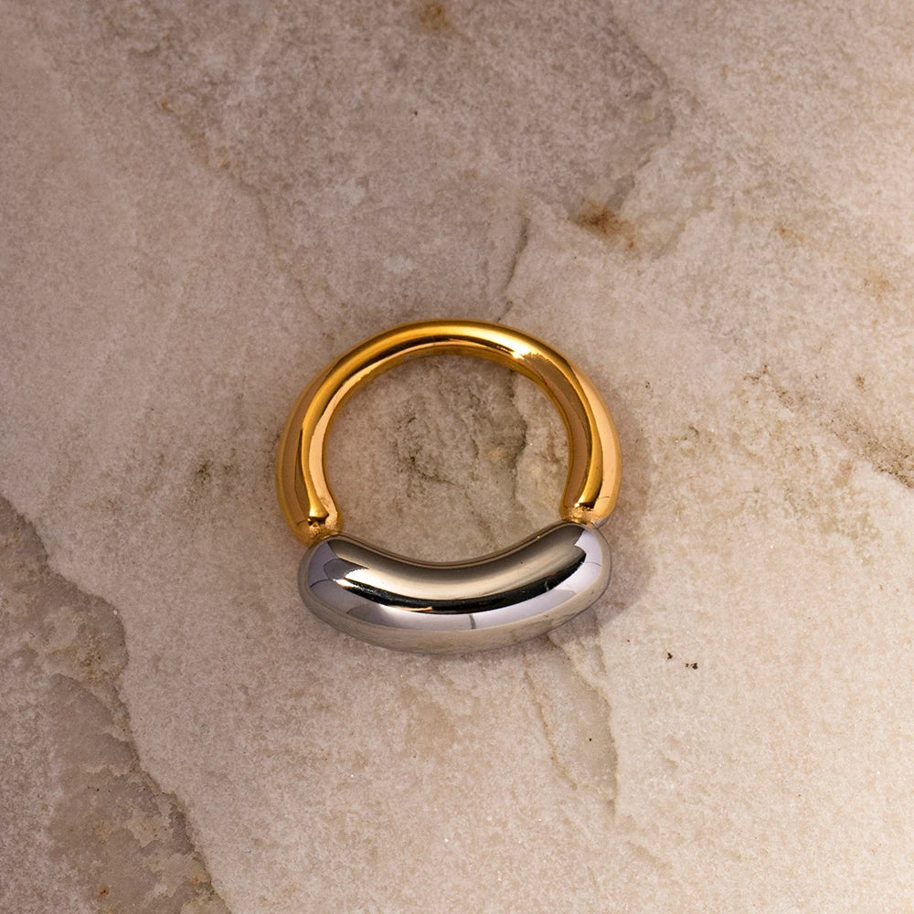 Bague Bicolore