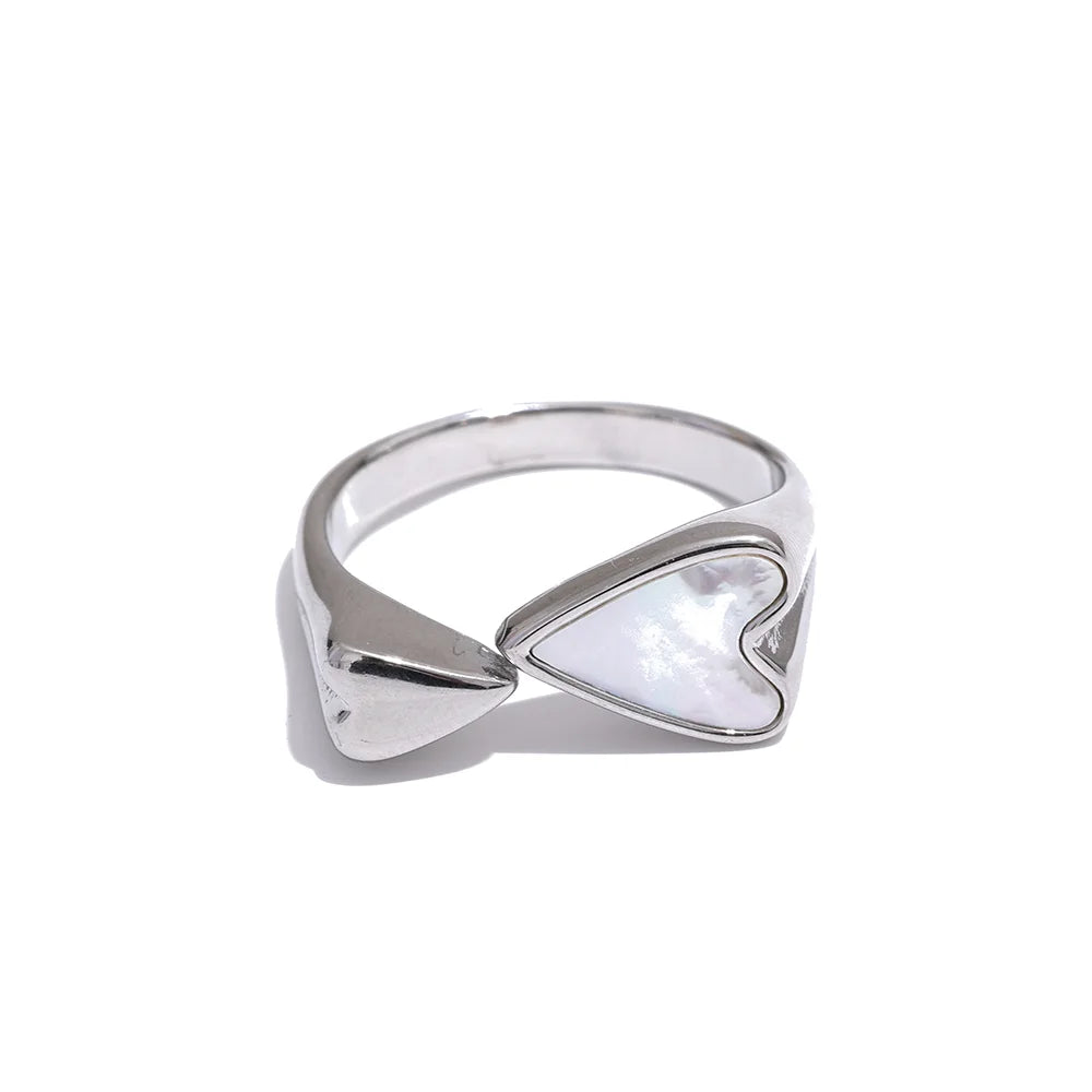 Bague Cœur Coquillage