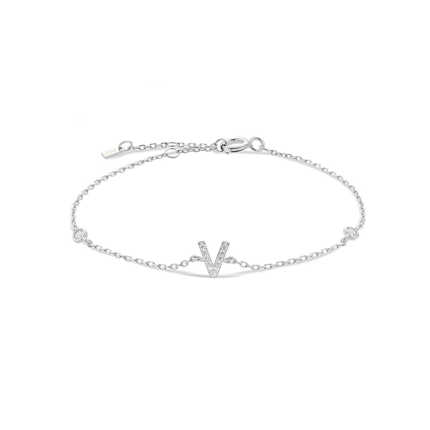 Bracelet Initiale Personnalisé