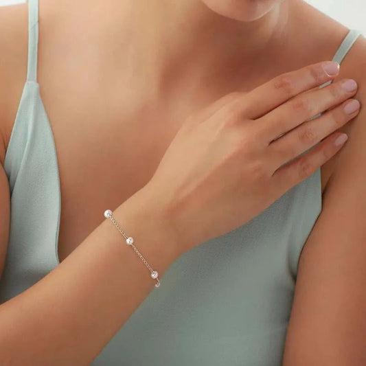 Bracelet Minimaliste Perle