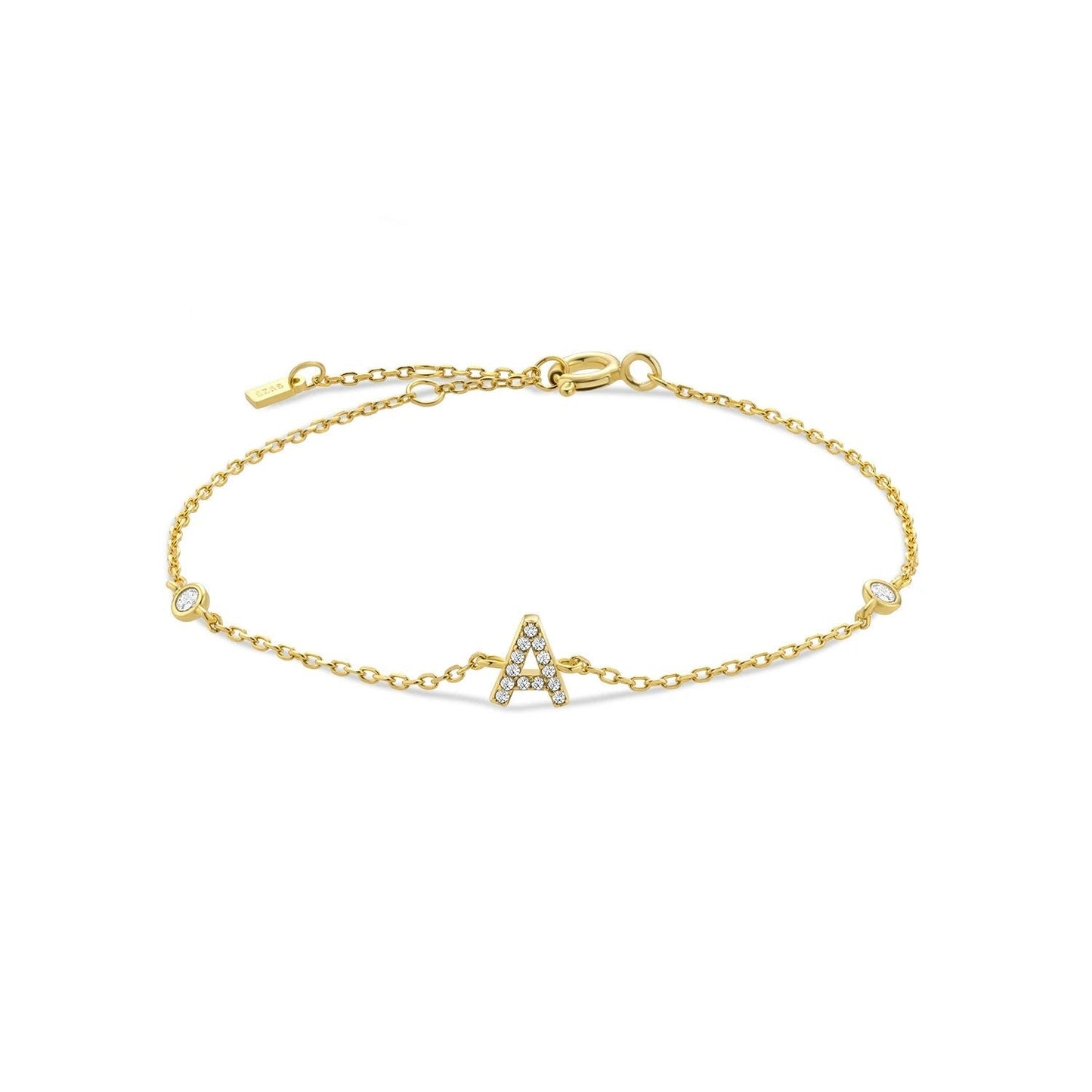 Bracelet Initiale Personnalisé