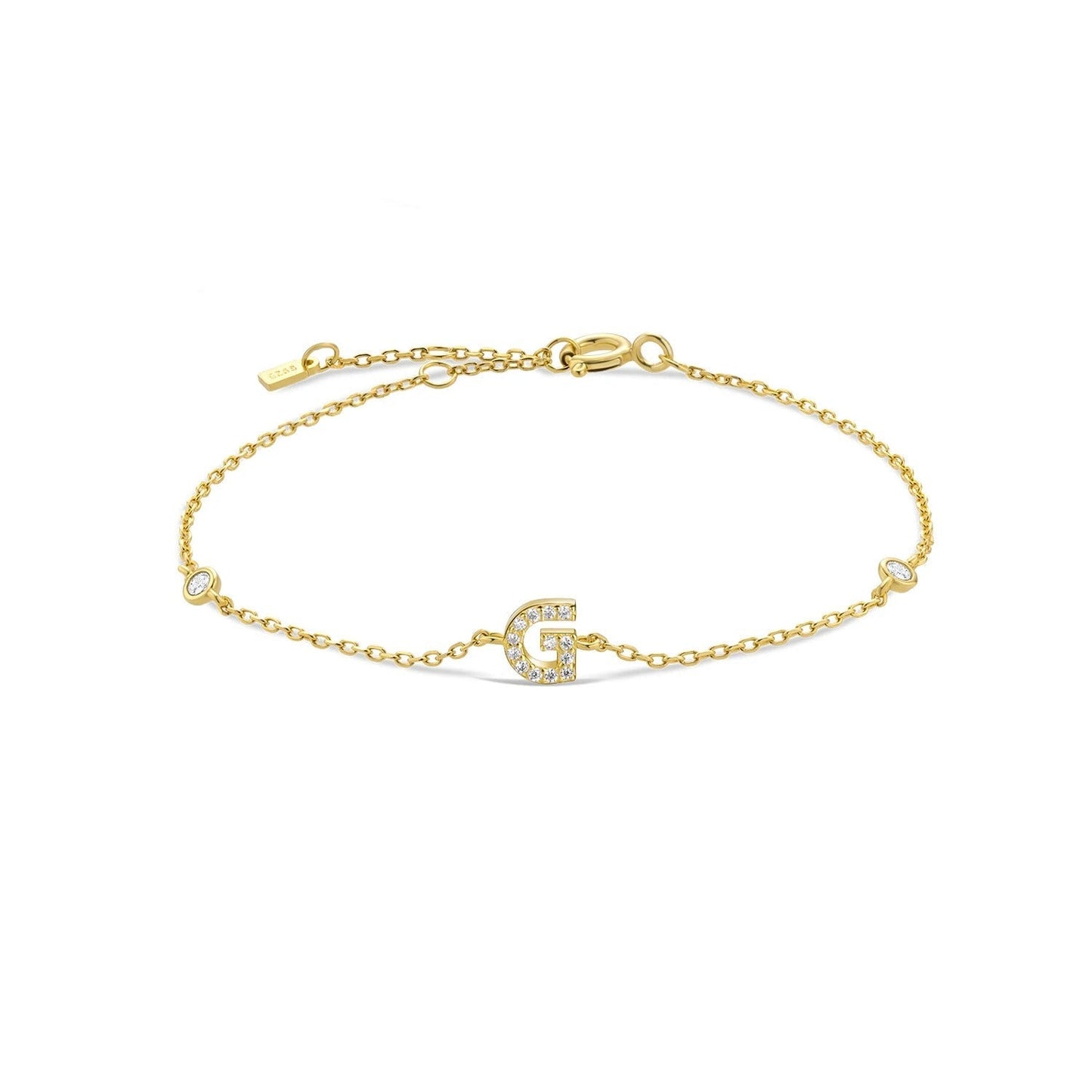 Bracelet Initiale Personnalisé
