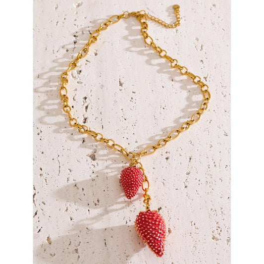 Collier Fraises