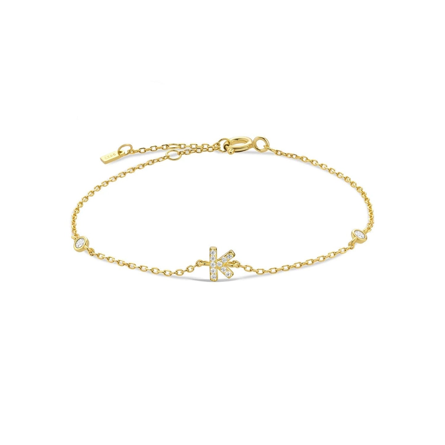 Bracelet Initiale Personnalisé