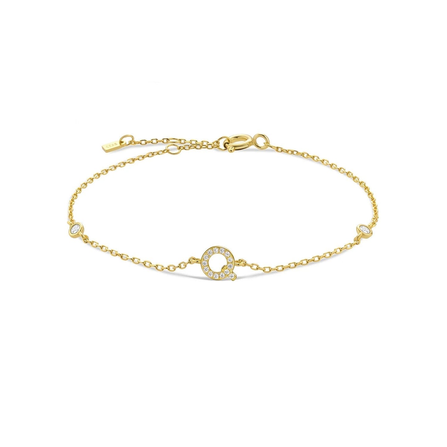 Bracelet Initiale Personnalisé