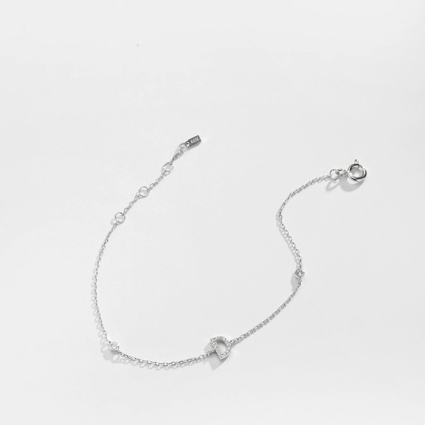 Bracelet Initiale Personnalisé