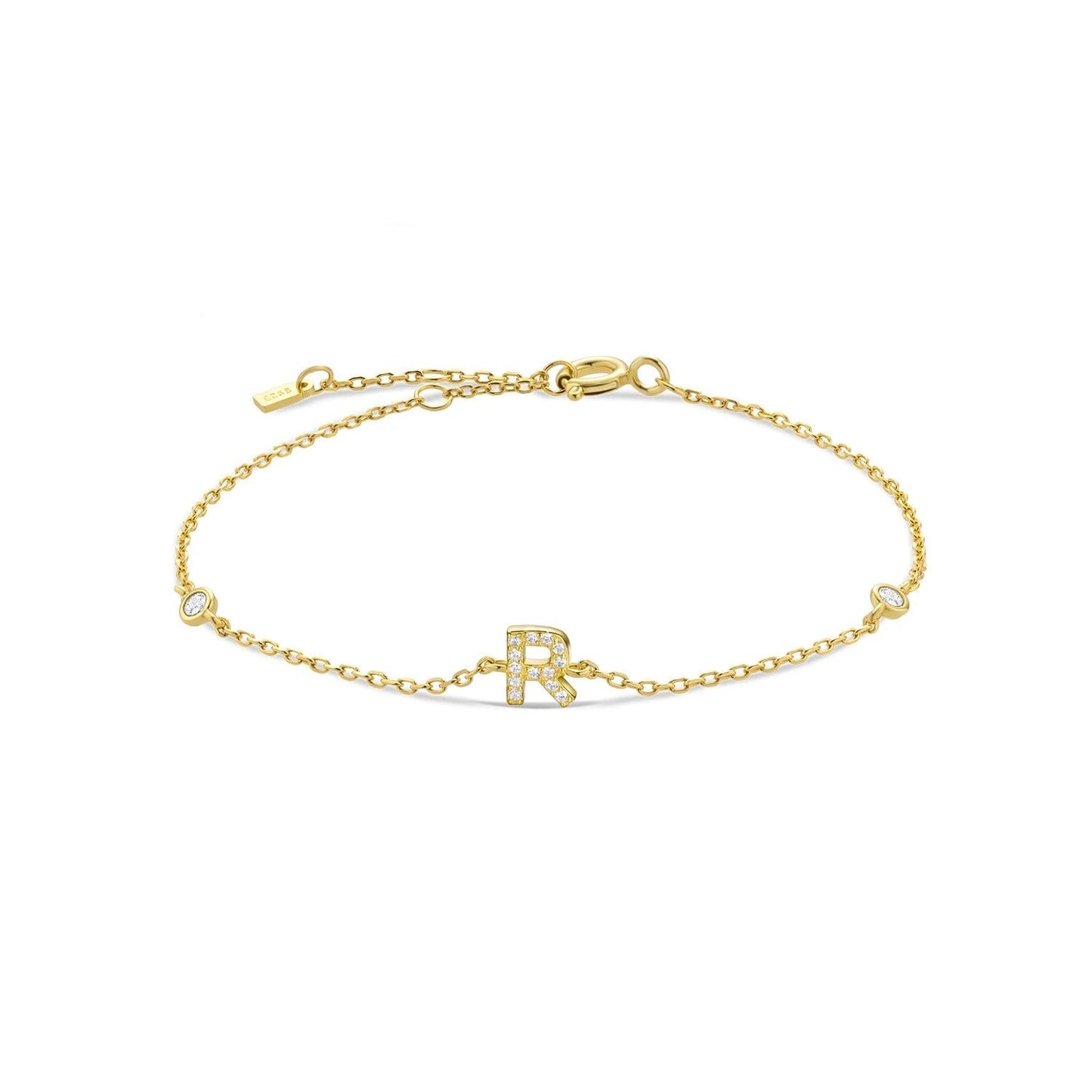 Bracelet Initiale Personnalisé