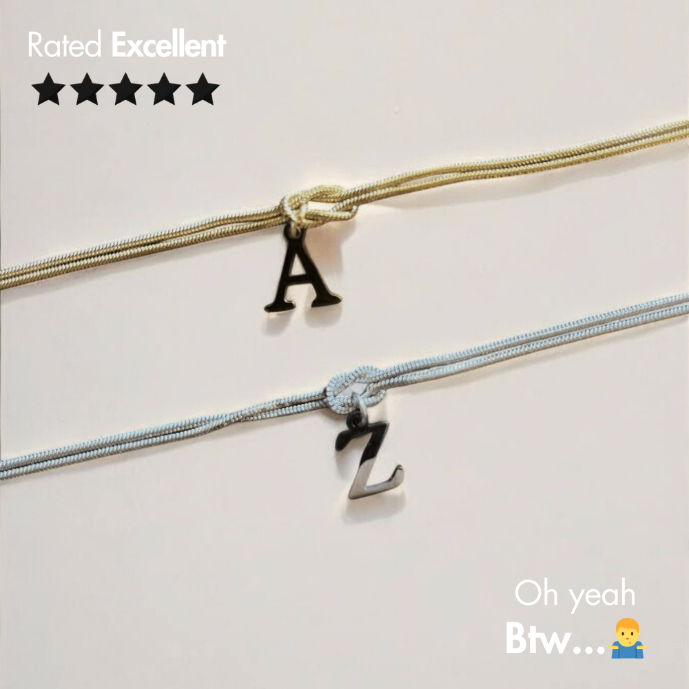 Bracelet Minimal Nœud d’Amour