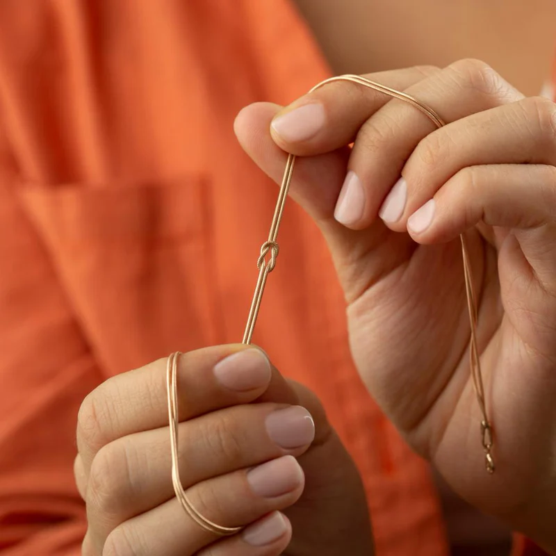 Collier Minimal Nœud d’Amour