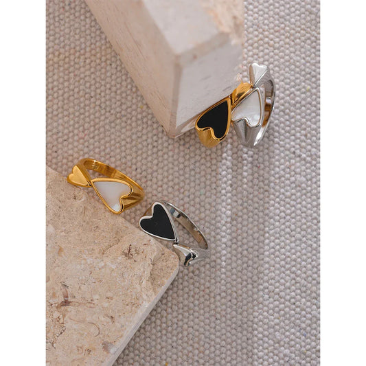 Bague Cœur Coquillage