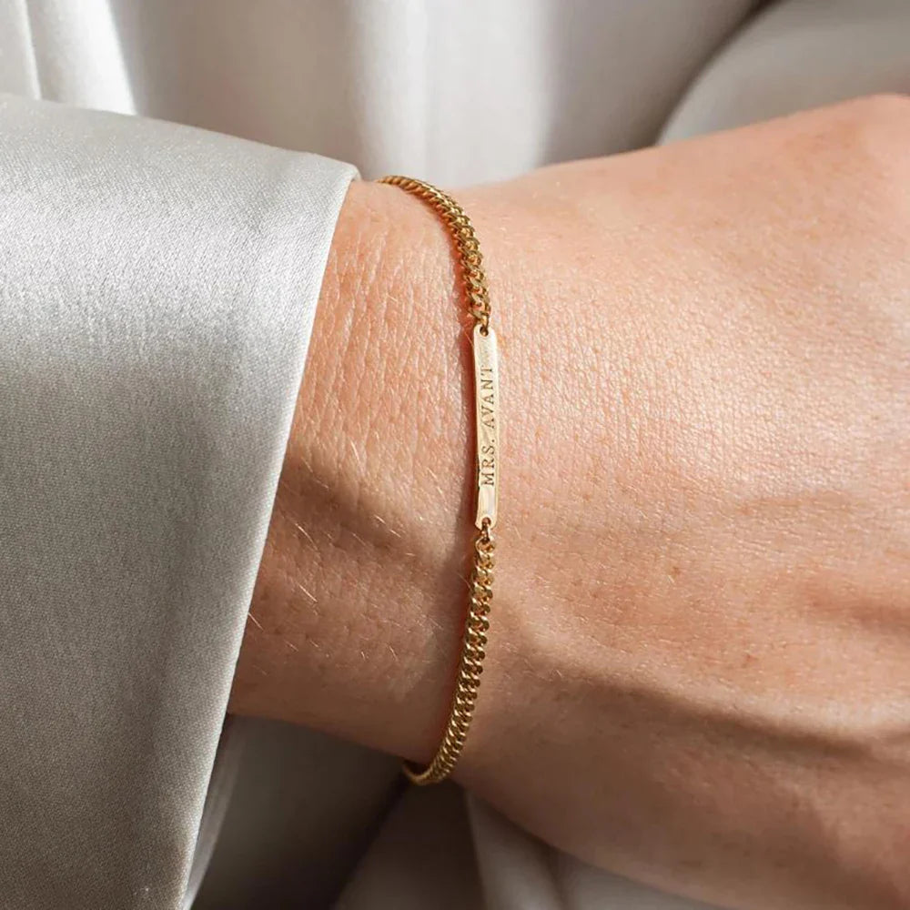 Bracelet Barre Personnalisé