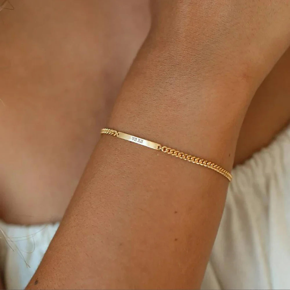 Bracelet Barre Personnalisé