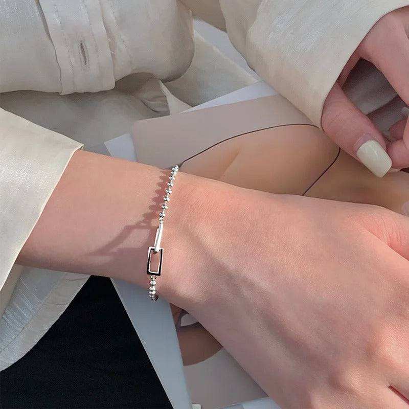 Bracelet Argent Carré