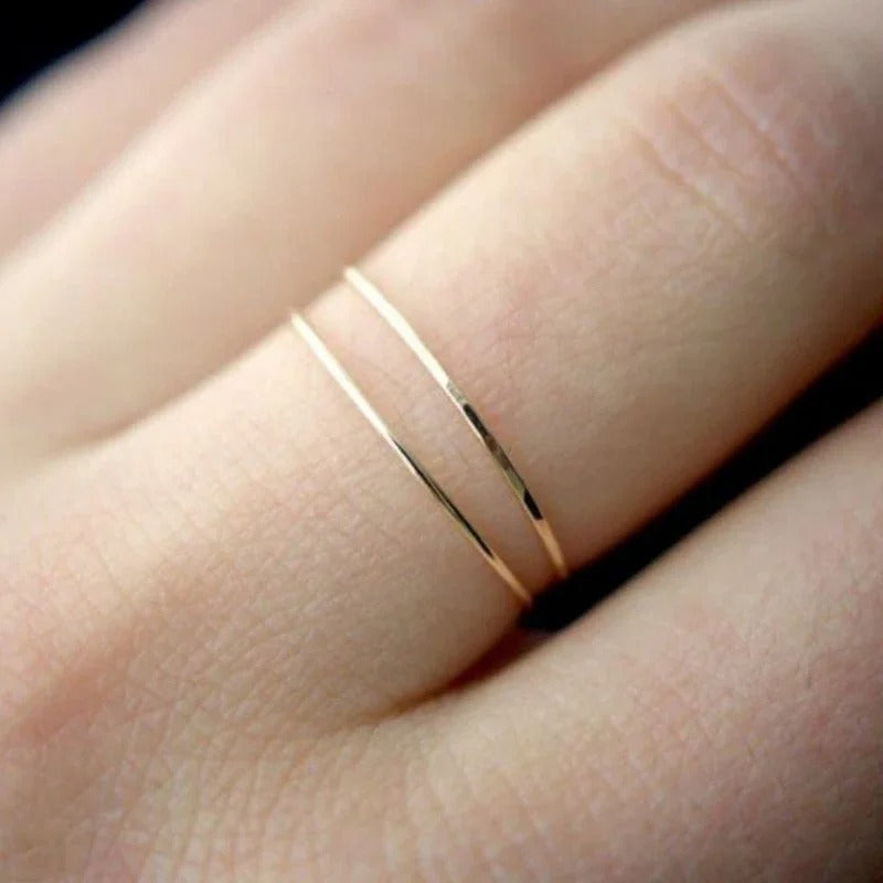 Bague Fine Minimaliste