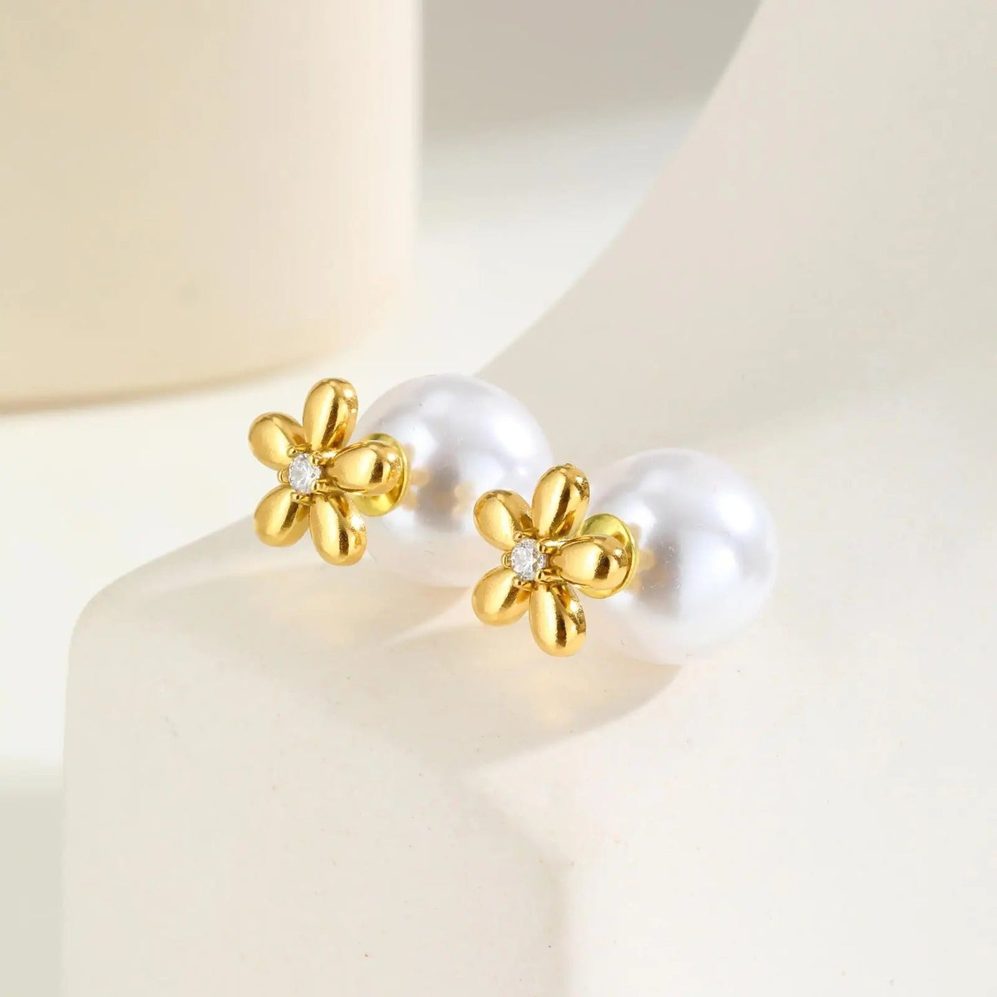 Boucles d’Oreilles Perles
