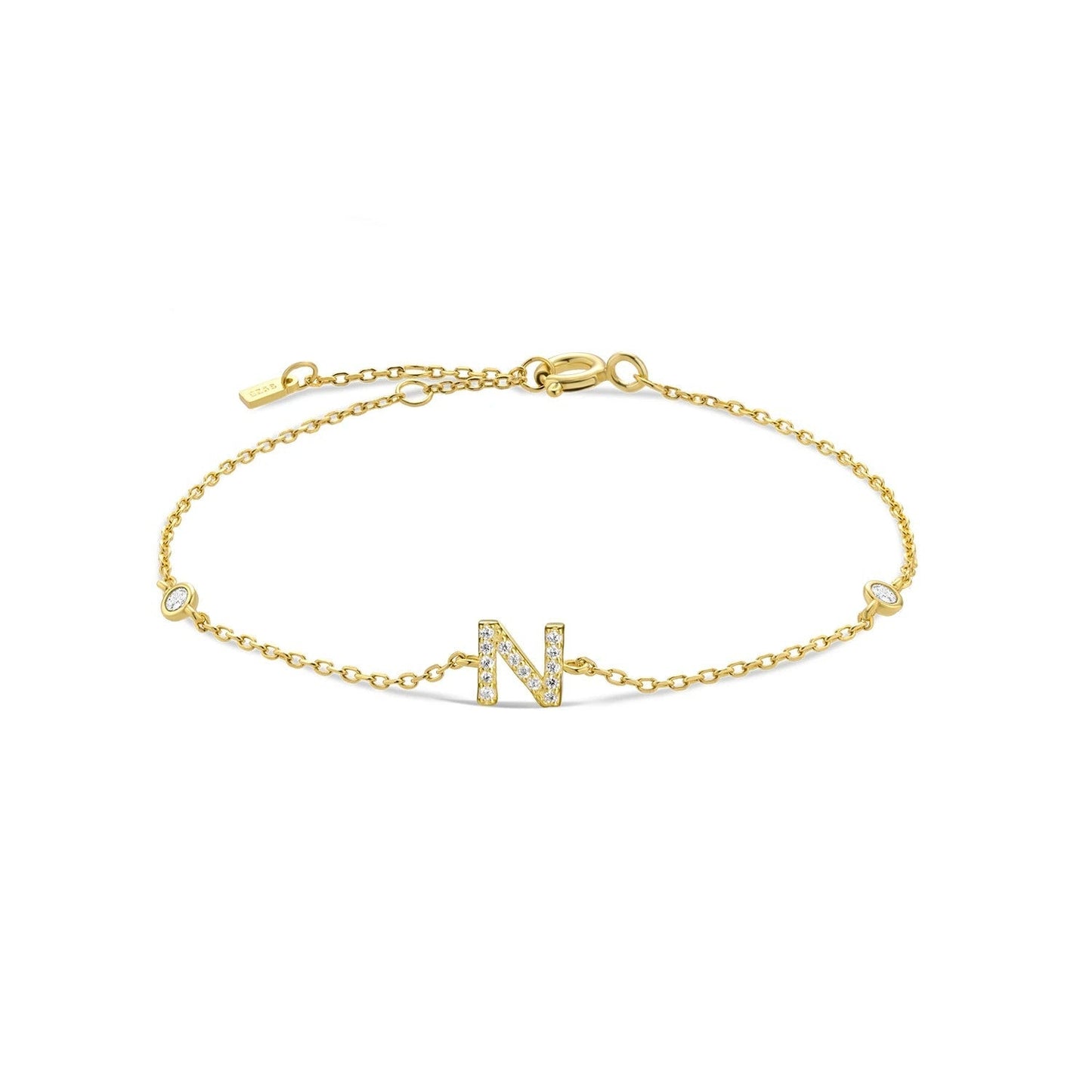 Bracelet Initiale Personnalisé