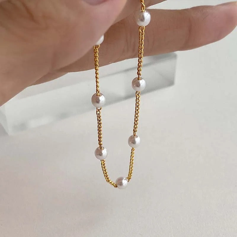 Bracelet Minimaliste Perle