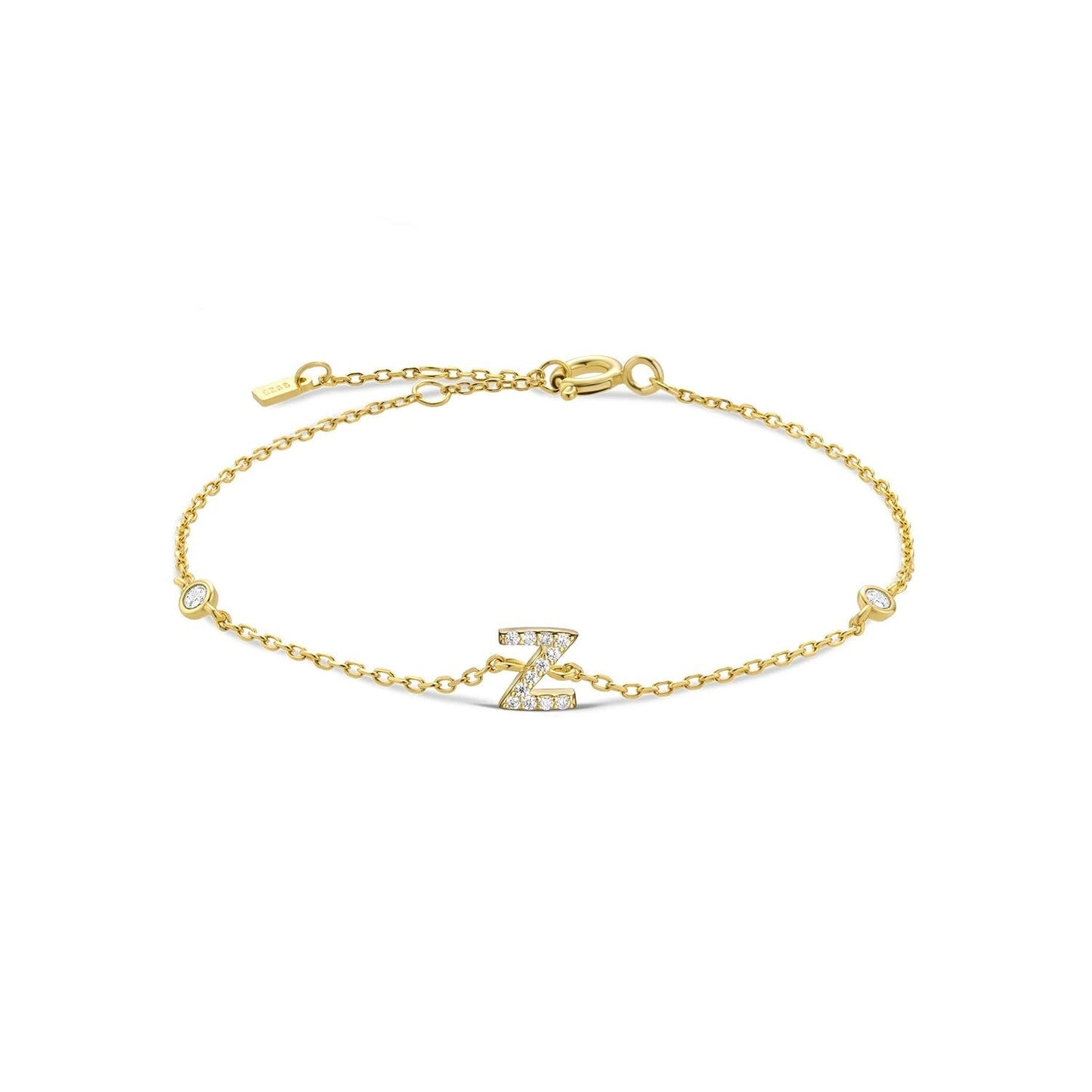 Bracelet Initiale Personnalisé