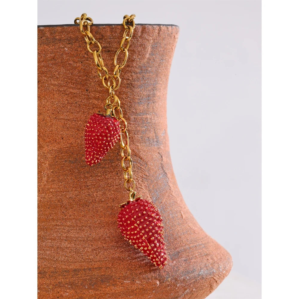 Collier Fraises
