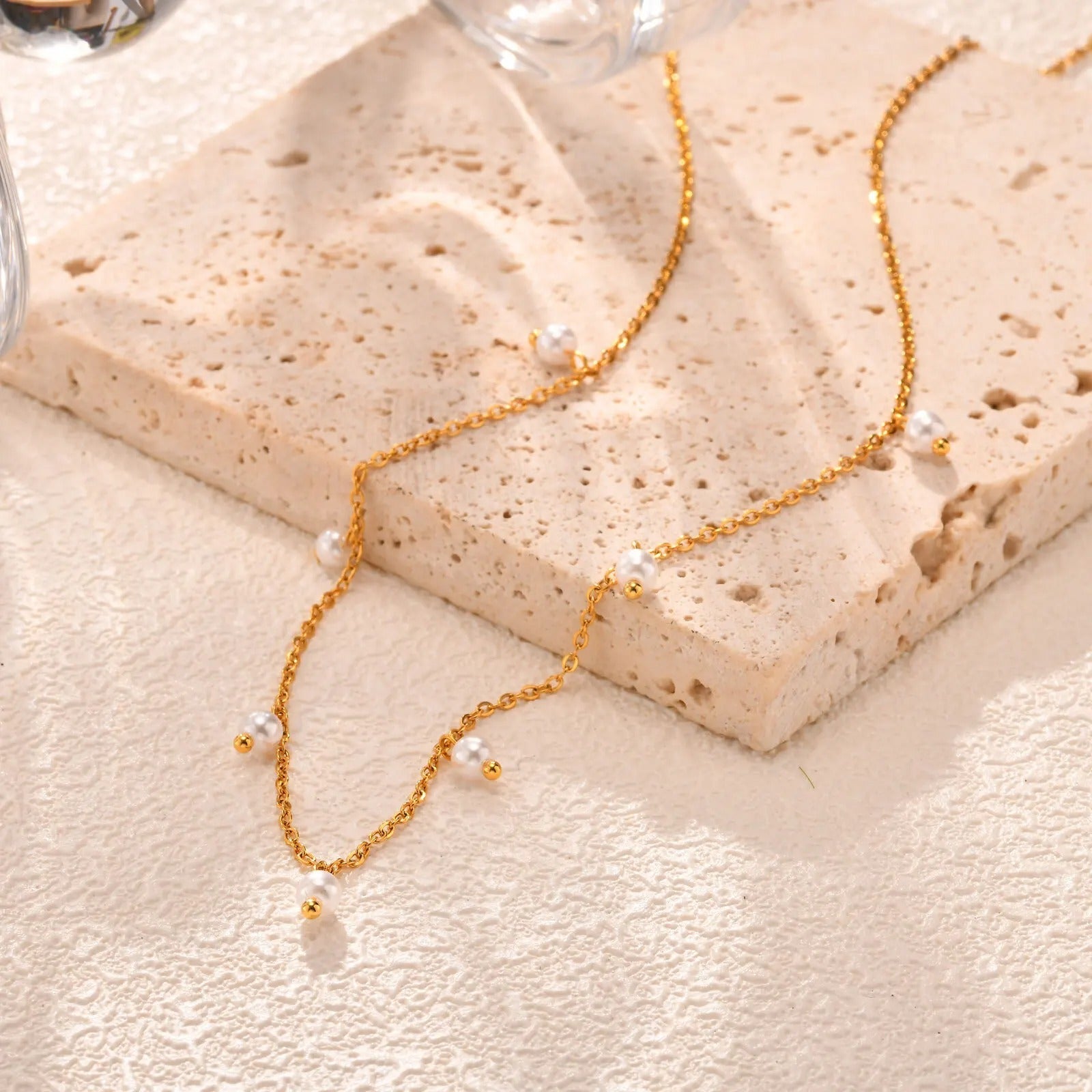 Collier Ras-de-Cou Perles