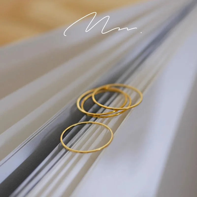 Bague Fine Minimaliste