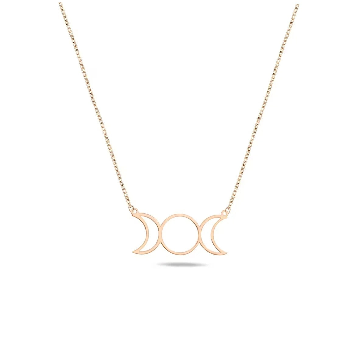 Collier Triple Lune