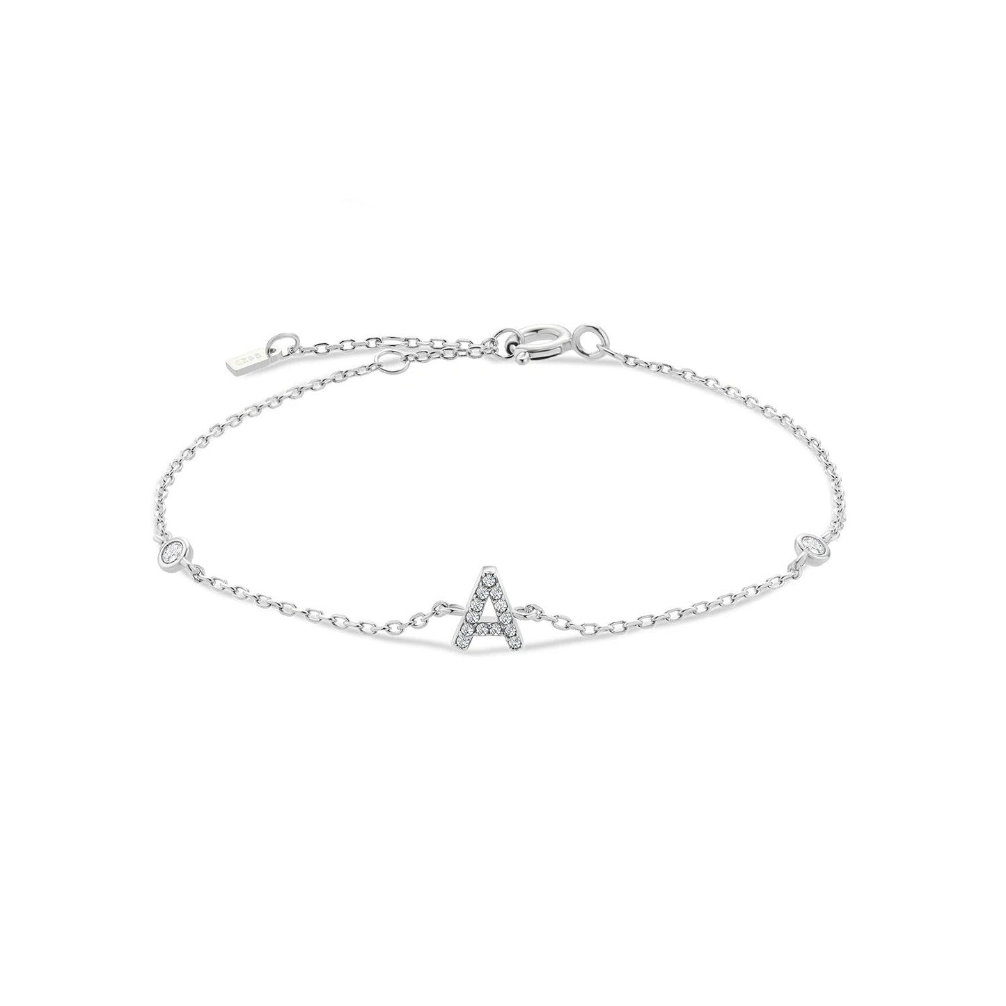 Bracelet Initiale Personnalisé