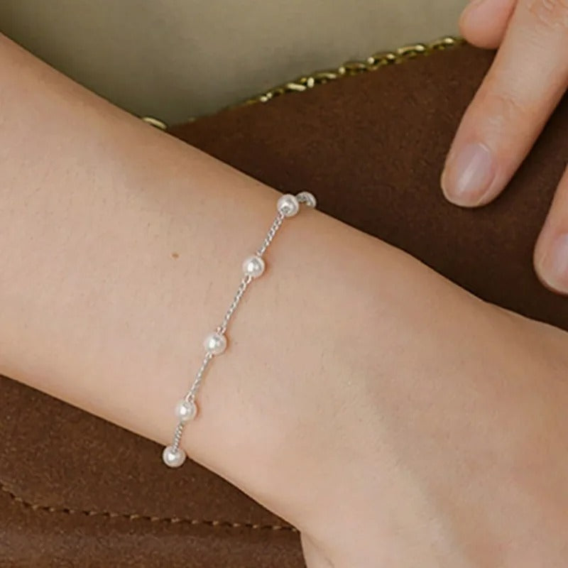 Bracelet Minimaliste Perle